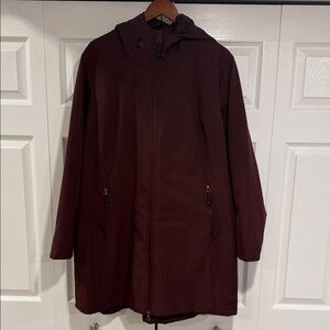 Champion Men's Deep Burgundy Raincoat